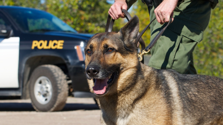 police dog marijuana