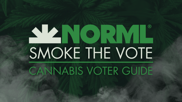 NORML's Smoke the Vote cannabis voter guide