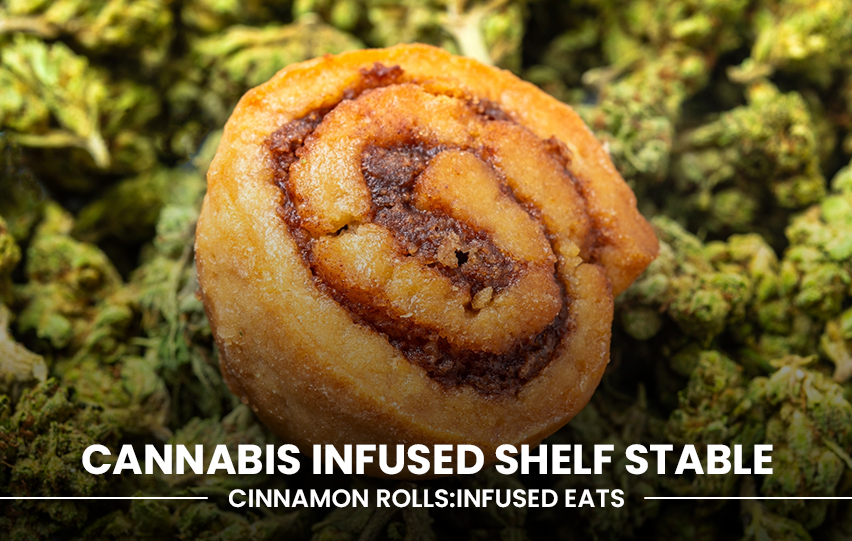 Cannabis Infused Cinnamon Rolls