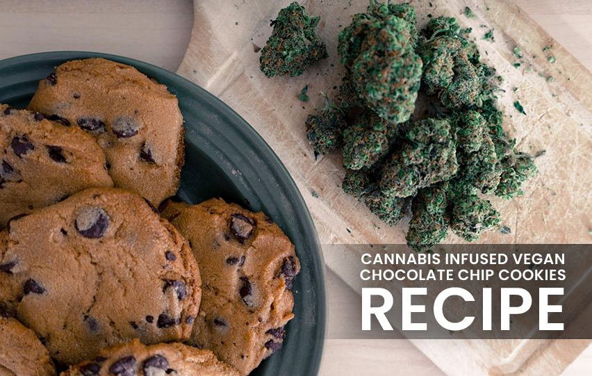 Cannabis Vegan Chocolate Chip Cookies Recipe