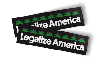 Legalize America stickers